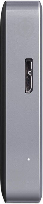 Зовнішній жорсткий диск Western Digital My Passport Ultra Metal Edition 1 ТБ 2,5" USB 3.0 (WDBTYH0010BSL-EESN) silver - фото 3