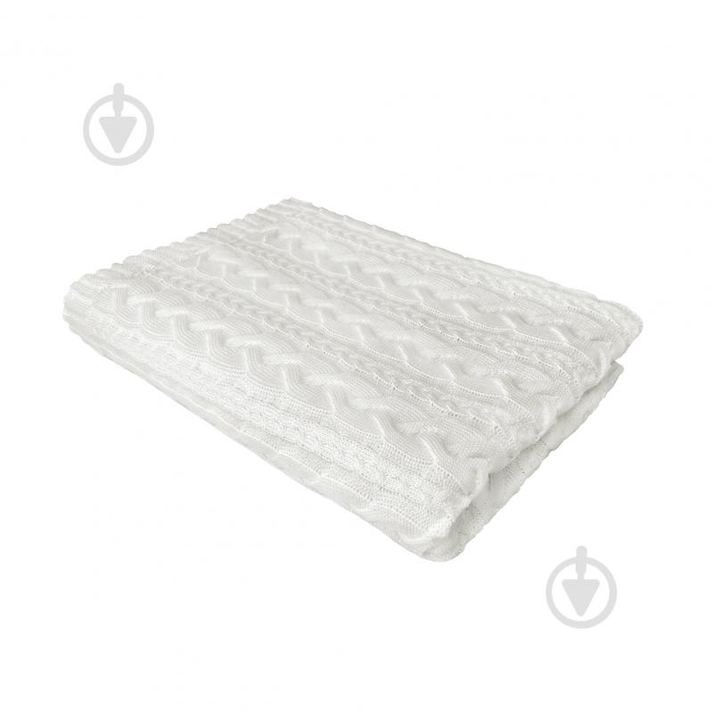 Плед Dream plait Крем 125x150 см - фото 1