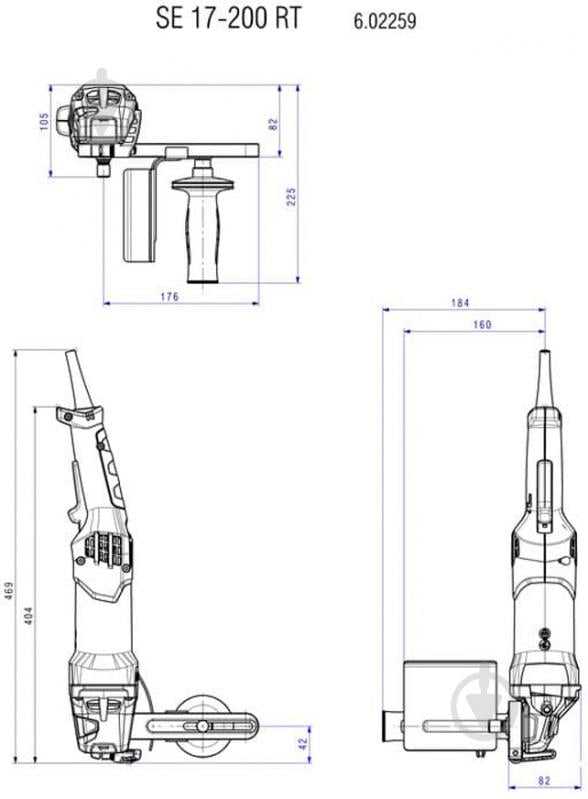 Полірувальна машина Metabo SE 17-200 RT 602259000 - фото 4