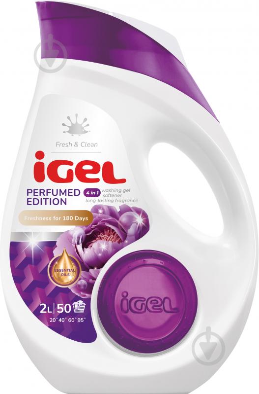 Гель для машинной и ручной стирки iGel Perfumed Edition 4в1 2 л - фото 1