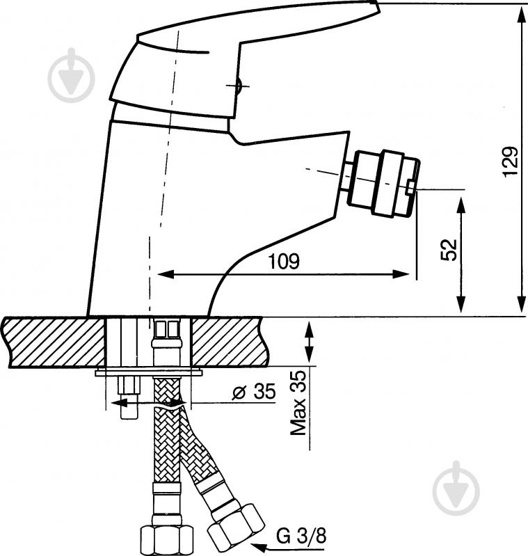 Смеситель для биде Koller Pool Integro NT0300 - фото 4