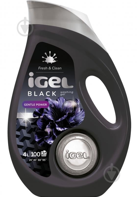 Гель для машинной и ручной стирки iGel Black 4 л - фото 1