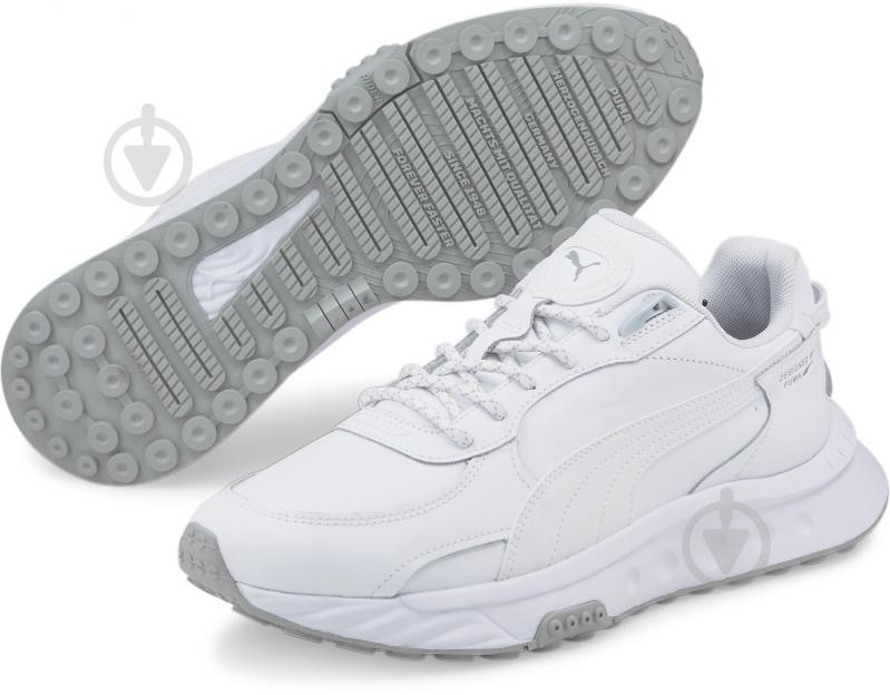 Кроссовки мужские демисезонные Puma WILD RIDER REFLECTIVE 38372801 р.46 белые - фото 4