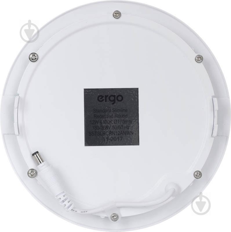 Светильник встраиваемый (Downlight) Ergo STD-SL R 12 Вт 4100 К белый - фото 2