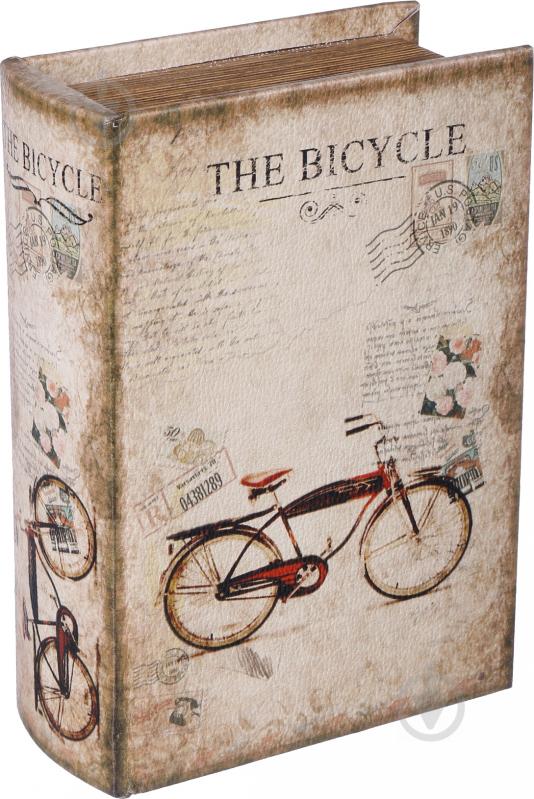 Шкатулка-книга The Bicycle 14х6,2х20 см - фото 2