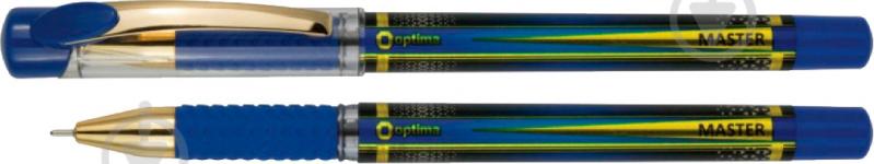 Ручка масляна Optima Master 0,7 мм синій O15685 - фото 1