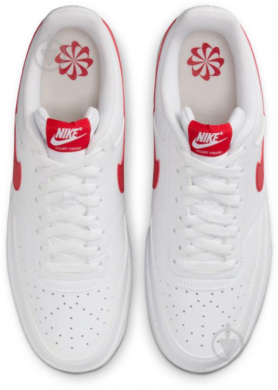 Кросівки чоловічі демісезонні Nike COURT VISION LOW NEXT NATURE HF1744-101 р.44,5 білі - фото 7