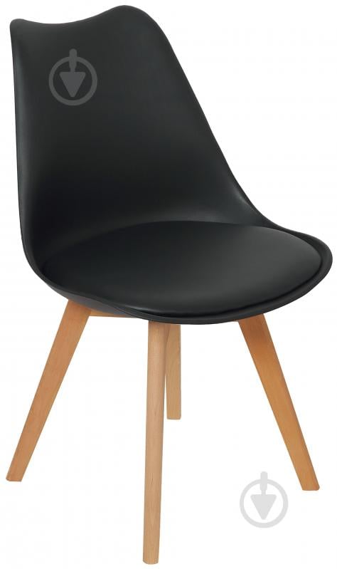 Стул Fly FRW-1 черный / бук - фото 1