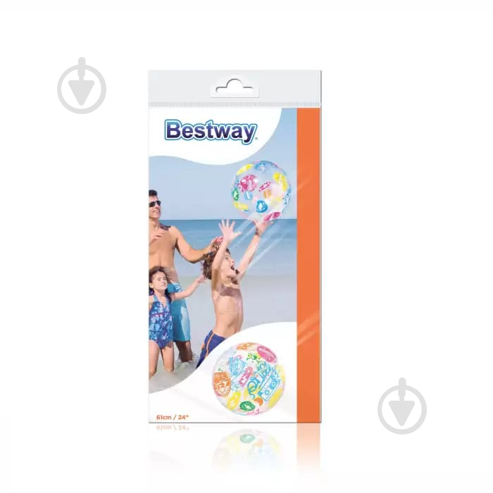 М’яч надувний Bestway ø61 Дизайнерський 31001 в асортименті - фото 1