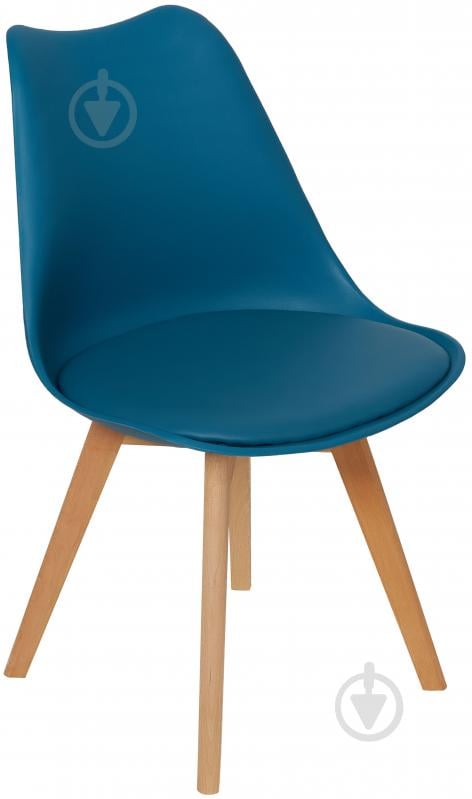 Стул Fly FRW-1 синий / бук - фото 1