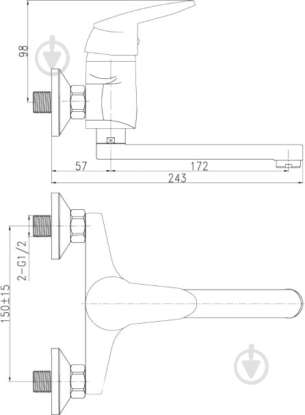 Смеситель для ванны Koller Pool Integro NT0700 - фото 3 Смеситель для ванны Koller Pool Integro NT0700 - фото 3