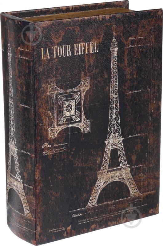 Скринька-книга Ейфелева вежа 19х8х27 см - фото 2