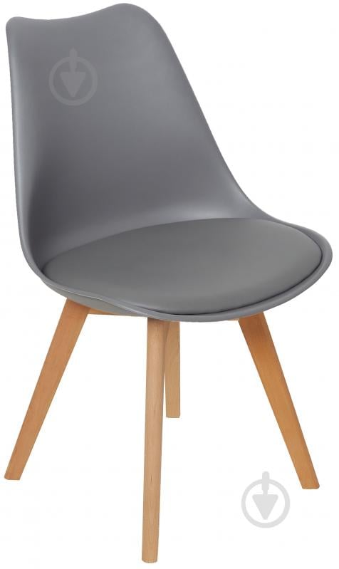 Стул Fly FRW-1 серый / бук - фото 1