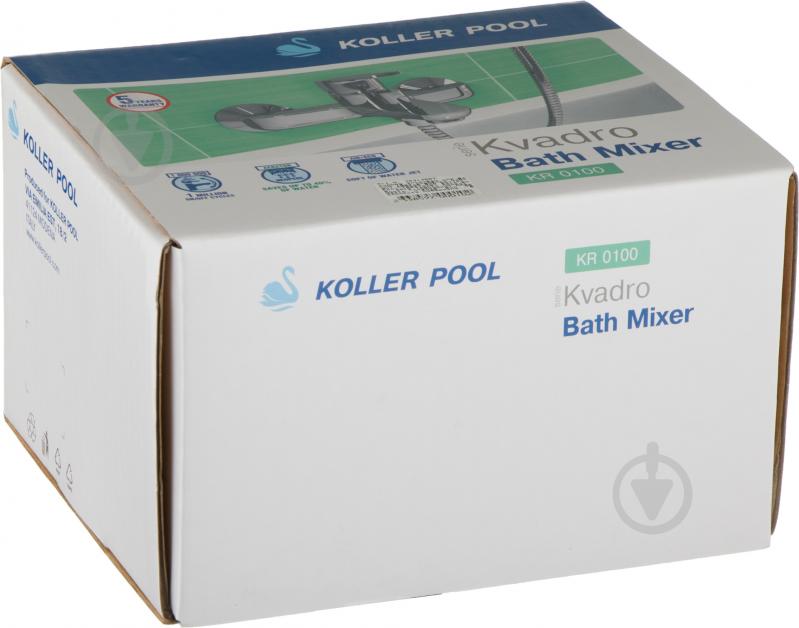 Смеситель для ванны Koller Pool Kvadro KR0100 - фото 3