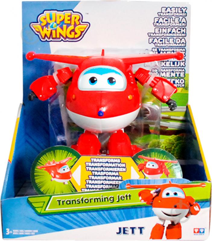 Игрушка-трансформер Super Wings Jett YW710210 - фото 5