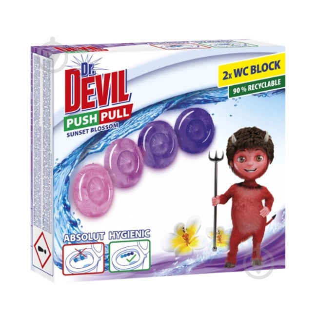 Гель Dr.Devil PUSH PULL Sunset Blossom 2х20 г 0,04 л - фото 1