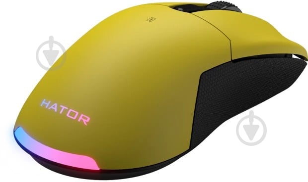 Миша Hator Pulsar 2 Pro Wireless yellow (HTM-532) - фото 5