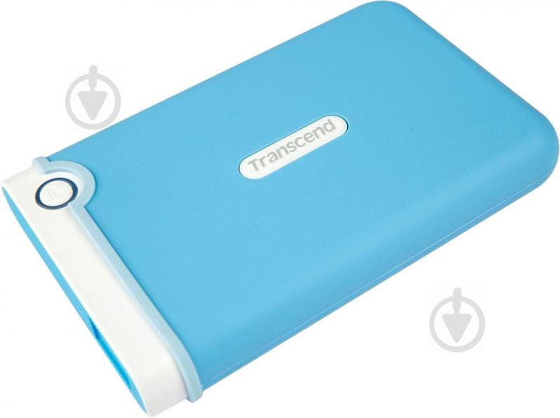 Внешний жесткий диск Transcend StoreJet 1 ТБ 2,5" USB 3.0 (TS1TSJ25M3B) blue - фото 3