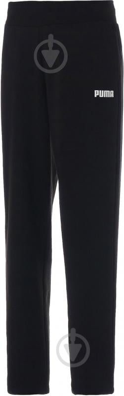 Штани Puma ESS SWEAT PANTS OP FL W PUMA BLACK 84719201 р. M чорний - фото 1