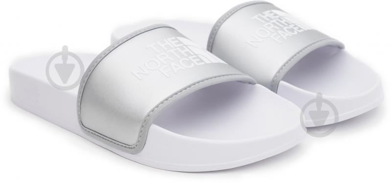 Капці THE NORTH FACE W BASE CAMP SLIDE III METALLIC NF0A5LVGKR2 р.37 білий - фото 3