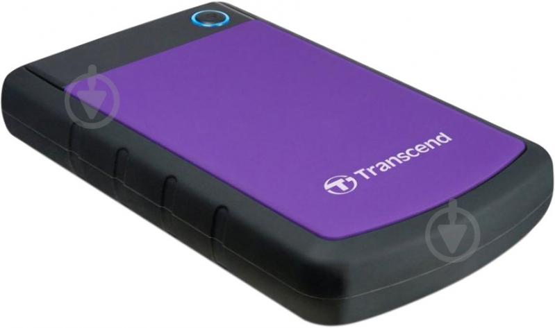 Зовнішній жорсткий диск Transcend StoreJet 3 ТБ 2,5" USB 3.0 (TS3TSJ25H3P) purple - фото 2