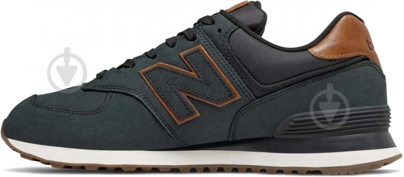 Кросівки чоловічі New Balance ML574NBI р.46,5 чорні - фото 2