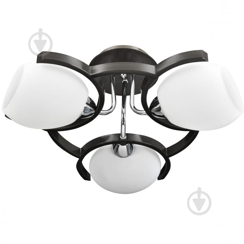 Люстра подвесная Victoria Lighting Odeon/PL3 3x40 Вт E14 венге - фото 1