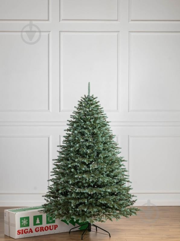 Штучна ялинка лита Аляска 2,10 м зелено-блакитний Siga Group - фото 8