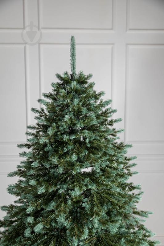 Штучна ялинка лита Аляска 2,10 м зелено-блакитний Siga Group - фото 9
