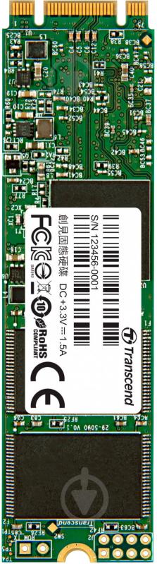 SSD-накопитель Transcend 120GB M.2 SATA III TLC (TS120GMTS820) - фото 1