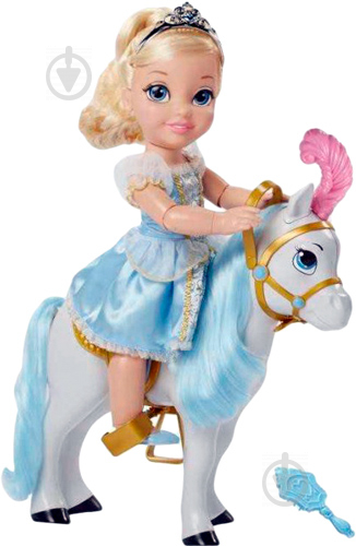 Кукла Jakks Pacific Disney Золушка с конем 98981 86857 - фото 1