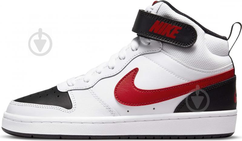 Кросівки демісезонні Nike COURT BOROUGH MID 2 (GS) CD7782-110 р.35,5 білі - фото 3