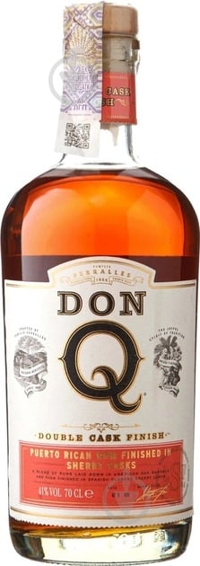 Ром Don Q Sherry Cask Finish 0,7 л - фото 1 Ром Don Q Sherry Cask Finish 0,7 л - фото 1