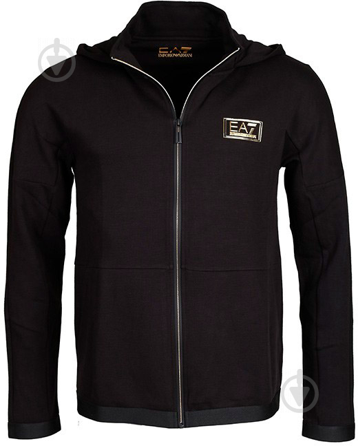 Джемпер EA7 JERSEY SWEATSHIRT 6HPM74-PJF3Z-1200 р. L чорний - фото 1