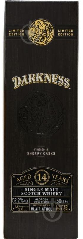 Виски Darkness! Blair Athol 14yo 0,5 л - фото 3