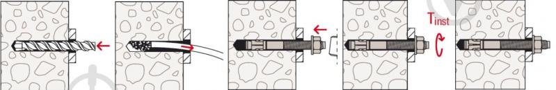 Анкерный болт fischer FWA 10x95 мм 45793 - фото 6