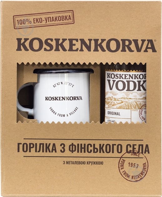 Водка Koskenkorva Набор 0,7 л - фото 1
