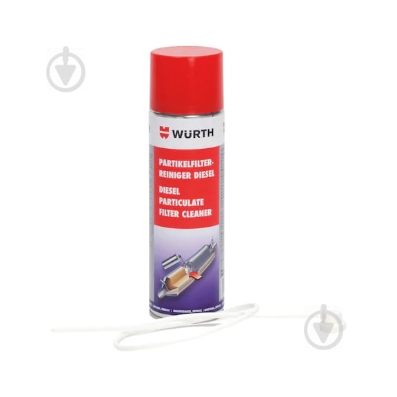 Очиститель дизельных сажекоптевых фильтров WURTH DPF Cleaner 400 мл - фото 1