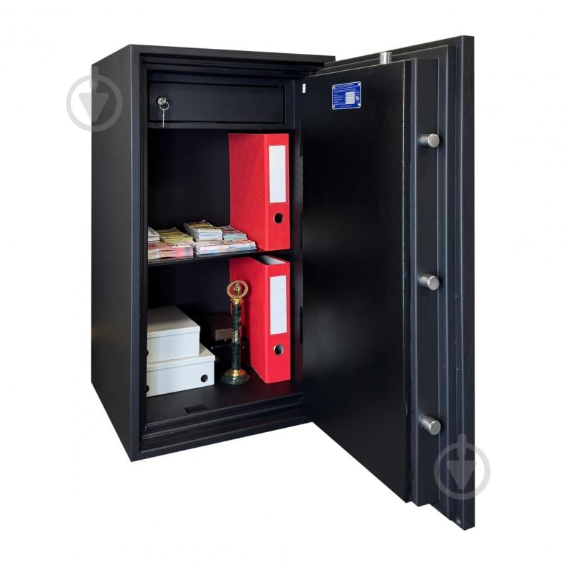 Сейф вогнетривкий Griffon FRS.90.E BLACK - фото 3