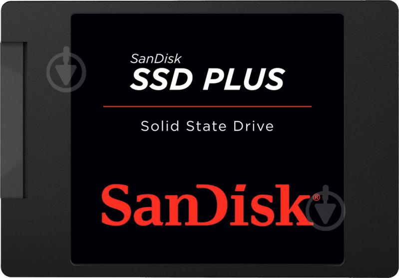 SSD-накопитель SanDisk SSD Plus 120GB 2,5" SATA III TLC (SDSSDA-120G-G26) - фото 1