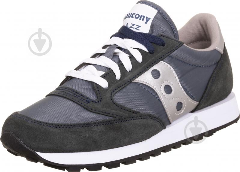 Кроссовки мужские демисезонные Saucony JAZZ LOWPRO 2044-2s р.42 черные с синим - фото 2