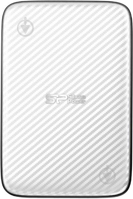 Зовнішній жорсткий диск Silicon Power Diamond D20 2 ТБ 2,5" USB 3.0 (SP020TBPHDD20S3W) white - фото 1