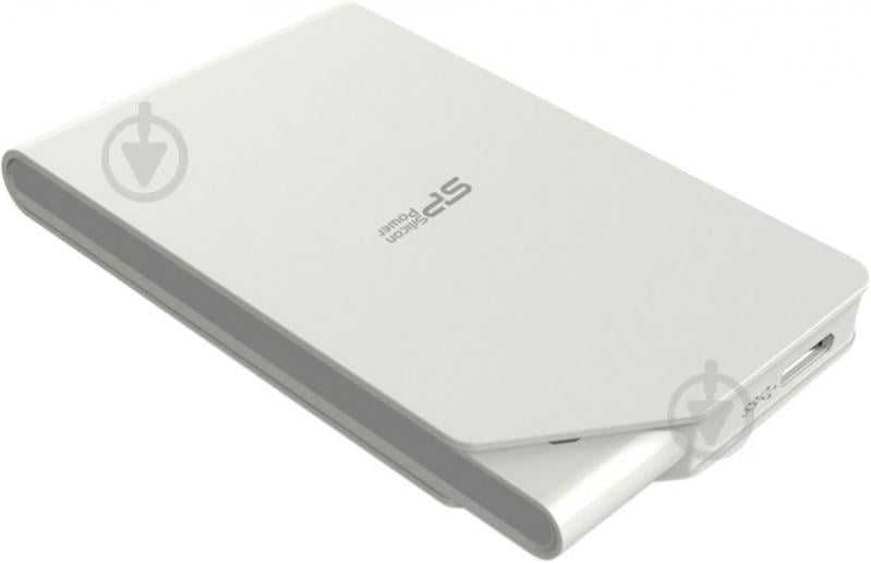 Внешний жесткий диск Silicon Power Stream S03 2 ТБ 2,5" USB 3.0 (SP020TBPHDS03S3W) white - фото 2