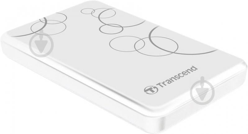 Внешний жесткий диск Transcend StoreJet 1 ТБ 2,5" USB 3.0 (TS1TSJ25A3W) white - фото 2