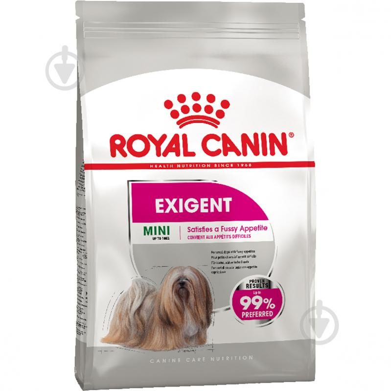 Корм сухой для привередливых собак старше 10 месяцев для малых пород Royal Canin Mini Exigent 3 кг - фото 1