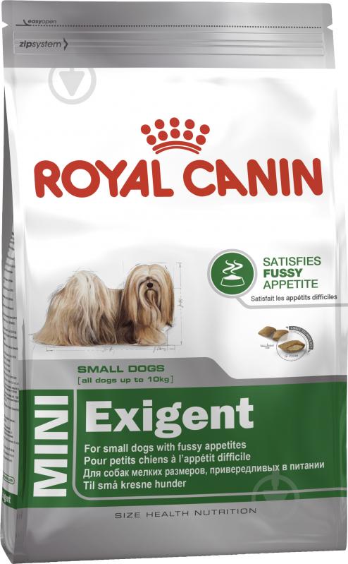 Корм сухий для вибагливих собак старше 10 місяців для малих порід Royal Canin Mini Exigent 3 кг - фото 1