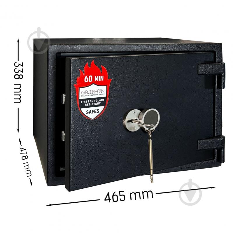 Сейф огнестойкий Griffon FRS.32.K Black - фото 2 Сейф огнестойкий Griffon FRS.32.K Black - фото 2