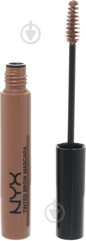 Тушь для бровей NYX Tinted Brow Mascara 02 Chocolate - фото 1