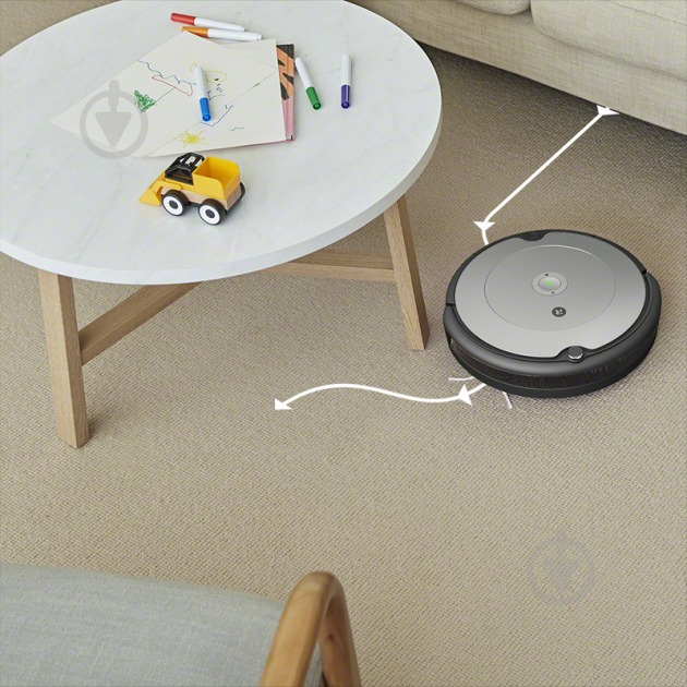 Робот-пилосос iRobot Roomba 698 (R698040) black/grey - фото 3