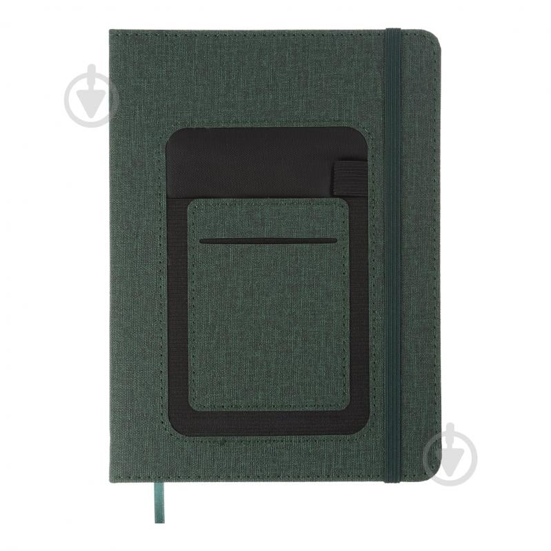 Щоденник датований COMBI зелений Buromax A5 2024 - фото 1 Щоденник датований COMBI зелений Buromax A5 2024 - фото 1